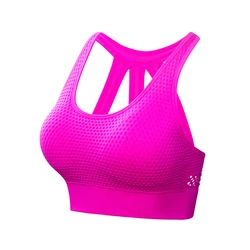 Lingerie traspirante senza montatura in acciaio reggiseno sportivo taglie forti da donna gilet da yoga compatto antiurto da palestra