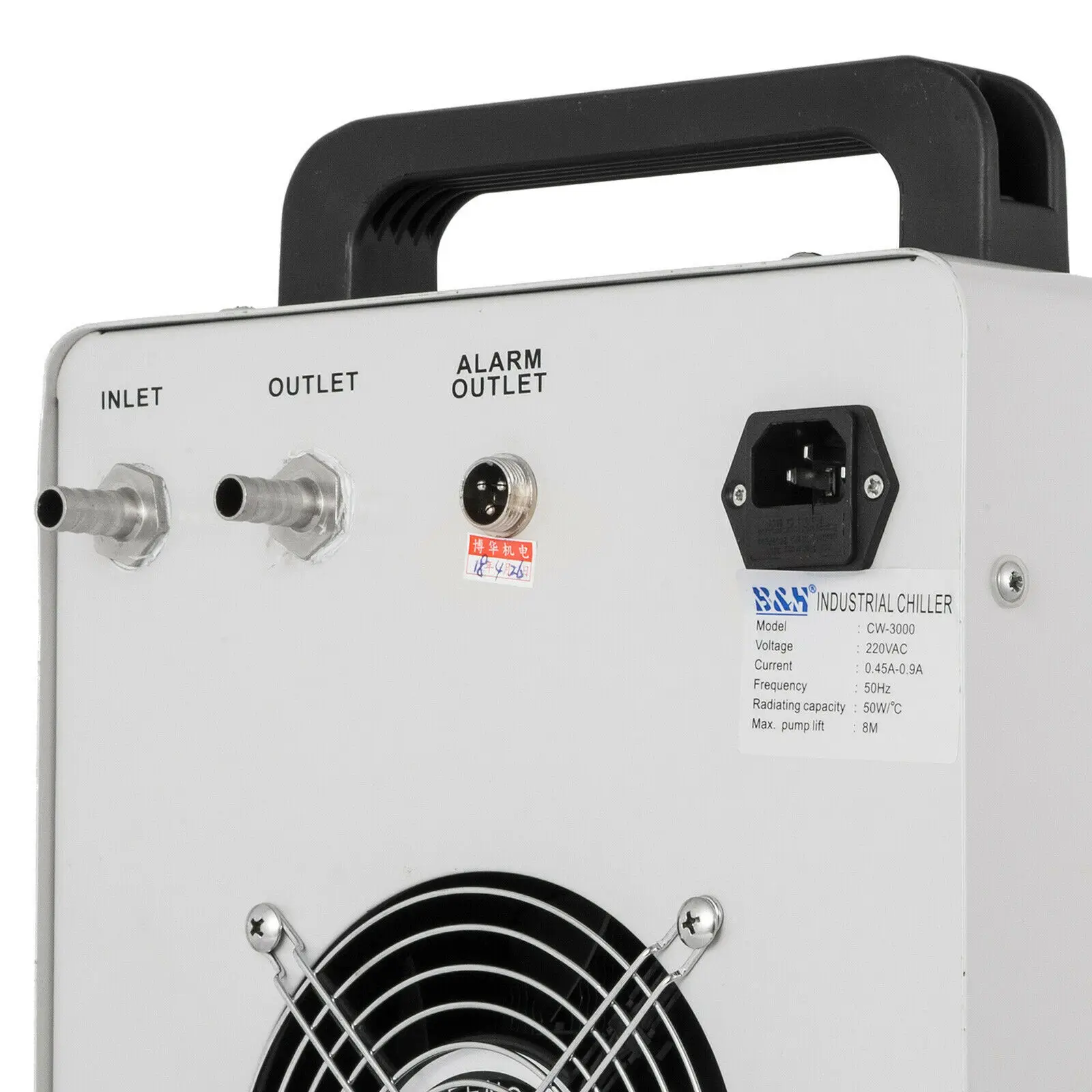 Imagem -04 - Vevor 220v Cw3000 Thermolysis Refrigerador de Água Industrial Chiller para Cnc Laser Gravador Máquinas Gravura 60w 80w