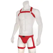 Men's Erotic Harness and Leg Belt Set #2