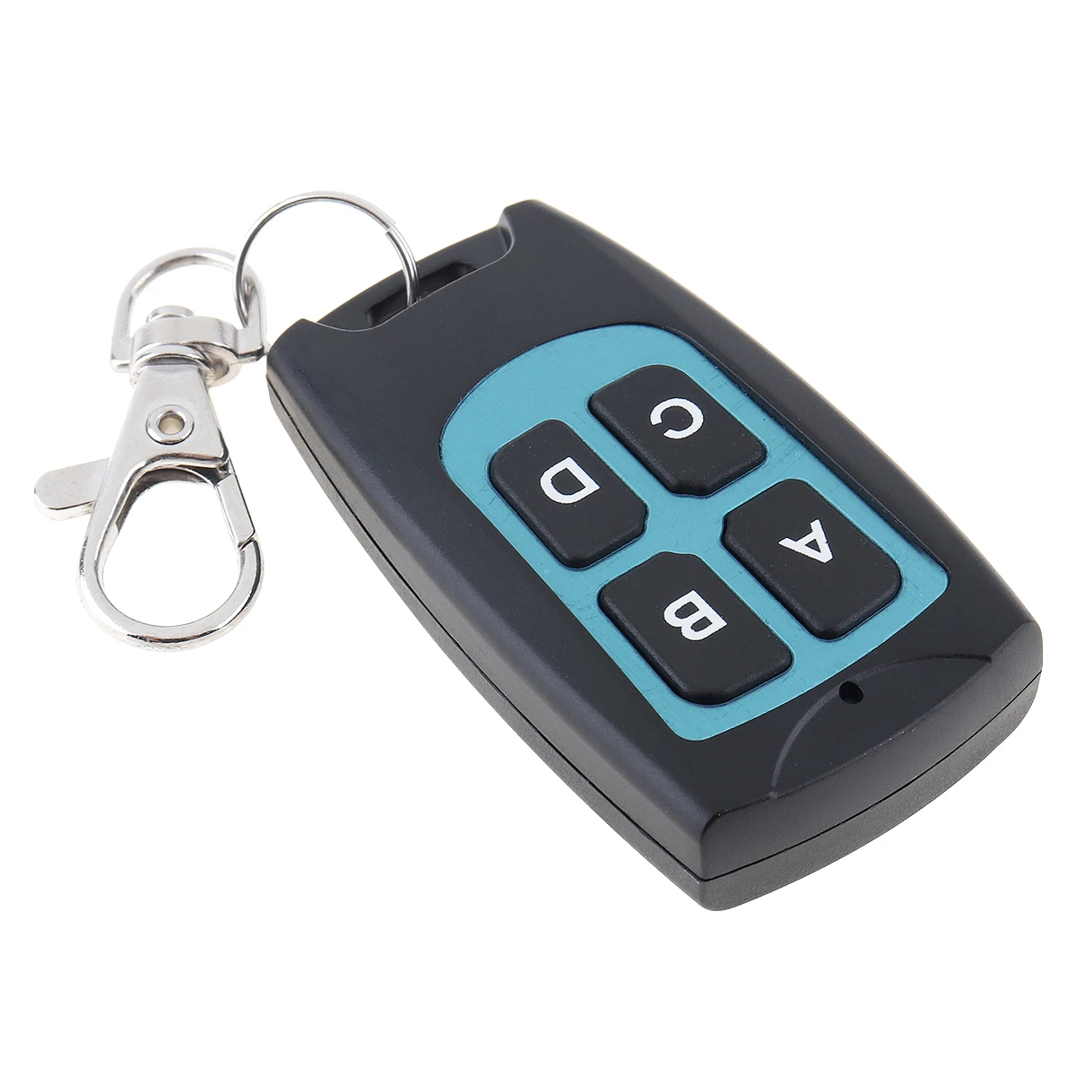 Waterproof 433 mhz RF Remote Control with 4 Button Learning EV1527 for Gate Garage Door Controller Alarm Receiver