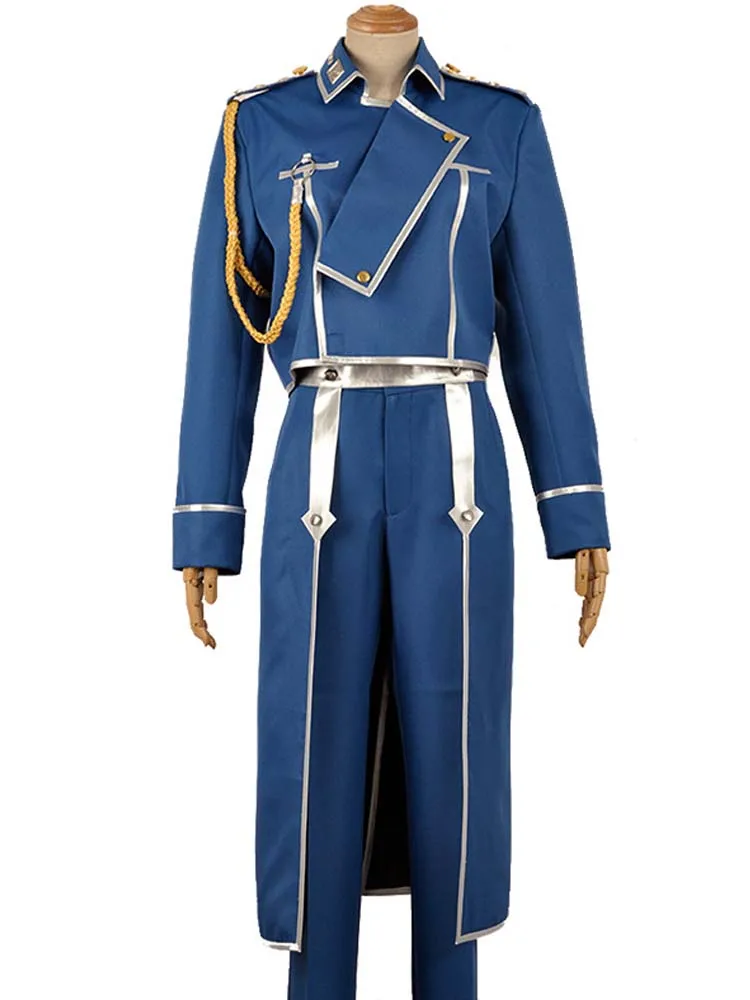 New Alchemist Roy Mustang Cosplay costume Custom Made