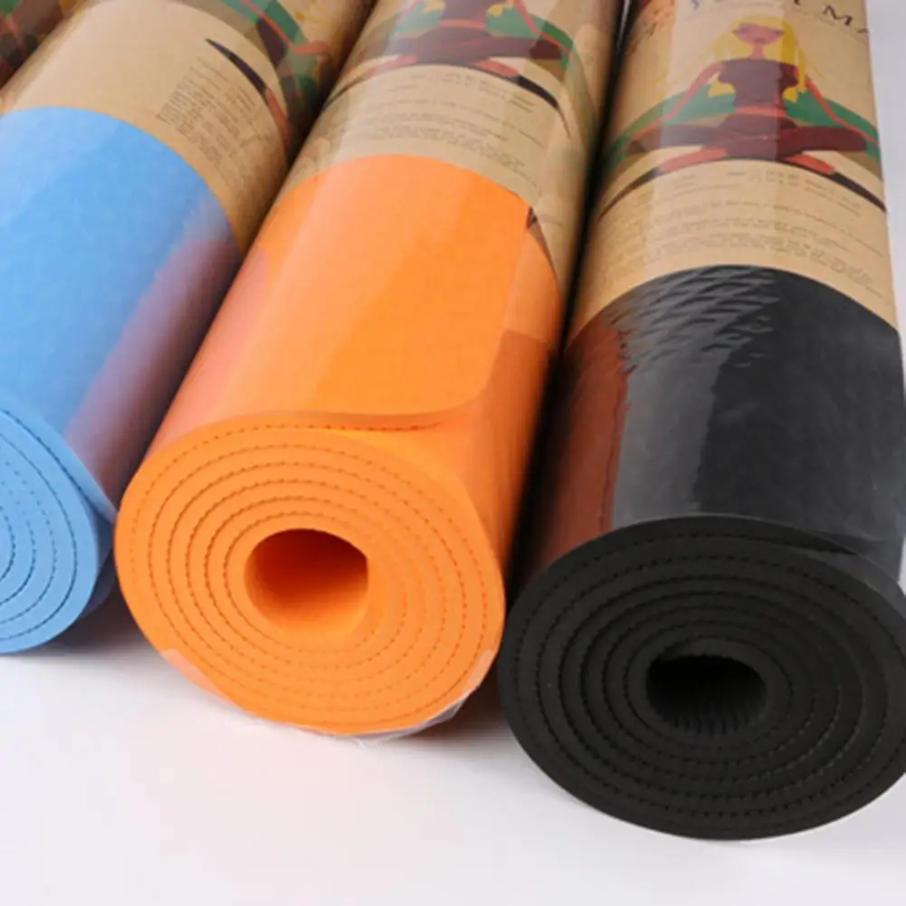 Yoga Mat Fitness Exercise TPE High Density Cushion Mat Sports Indoor Fitness Pilates Gymnastics mat коврик для йоги esterilla
