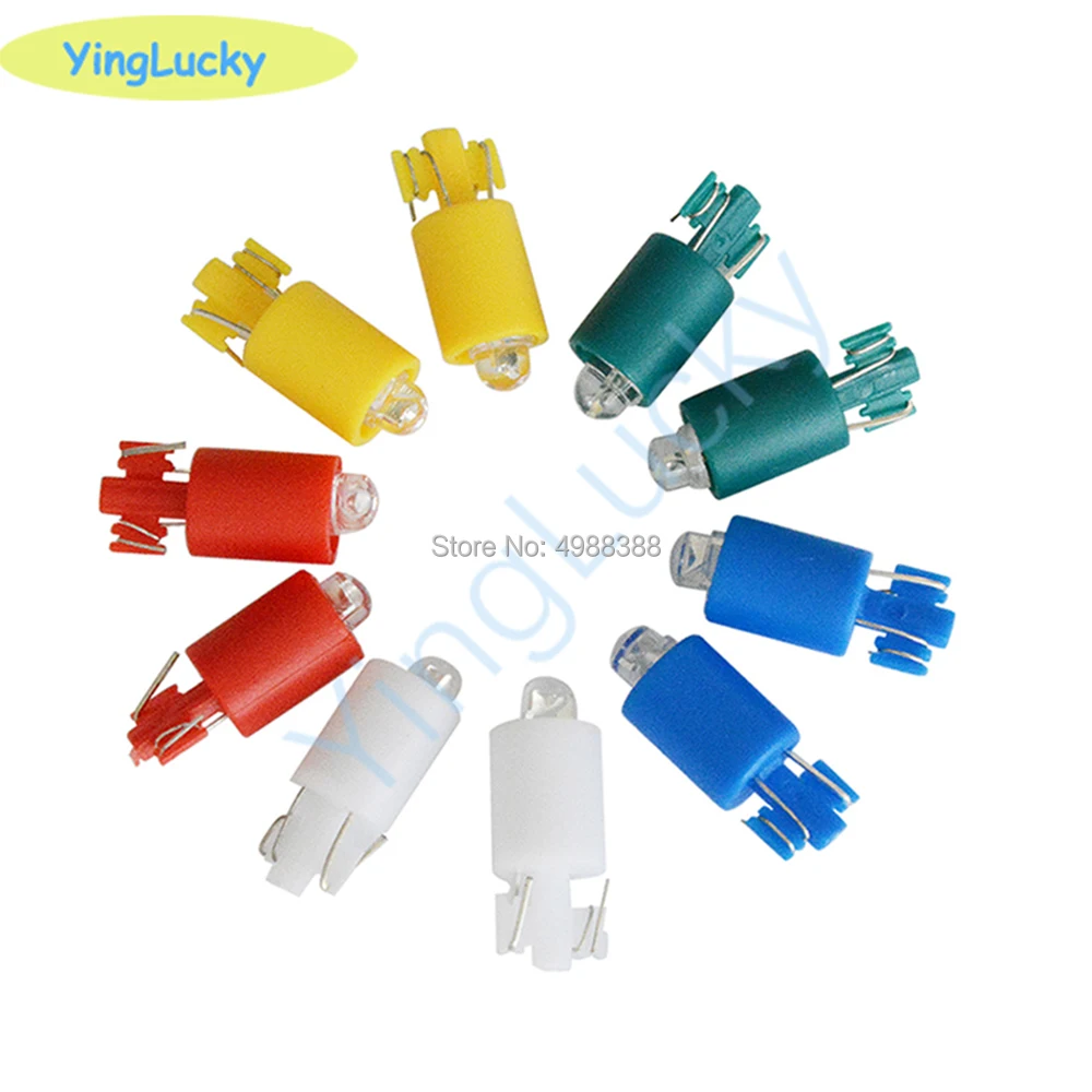 50Pcs 12V 5V Arcade Button Led Illuminated Bulb 5 Color Flashing LED Light for Arcade Game Accessories