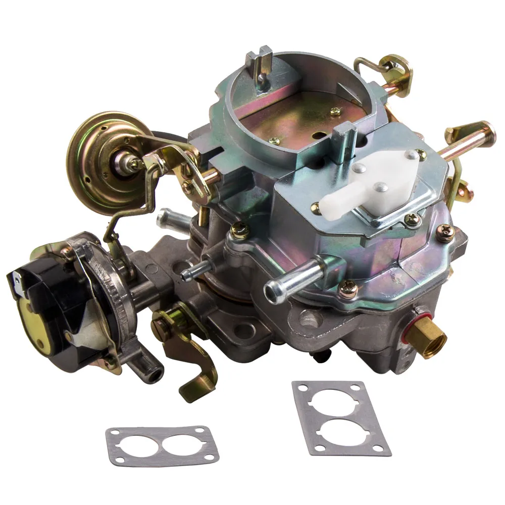 New Carburetor w/ Electric Stepper Motor For Jeep CJ-7 1981 1982 1983 1984 1985 1986