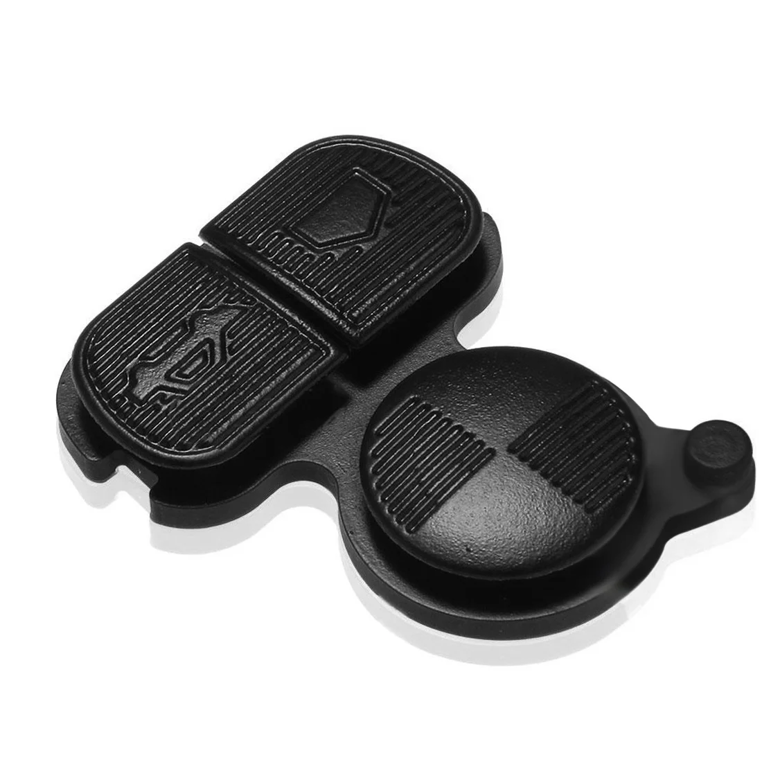Preto 3 botões da chave do carro fob escudo substituição entrada remoto chave do carro caso capa apto para bmw e46 z3 e36 e38 e39
