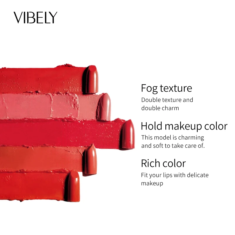 Novo melhor china vermelho veludo matte batom pigmento à prova dwaterproof água batom longa duração cor labial bálsamo maquiagem lábios vermelho nunca desaparecer