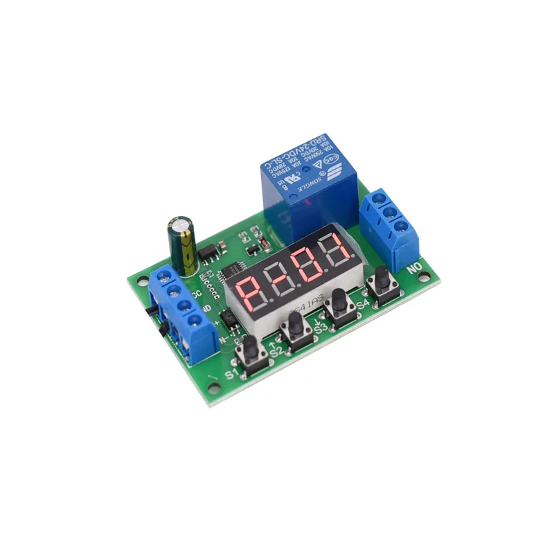 Multi-function Delay Time Relay Module Pulse Isolated Trigger Cycle Counting 10A Multi-purpose Time Relay Module 10A