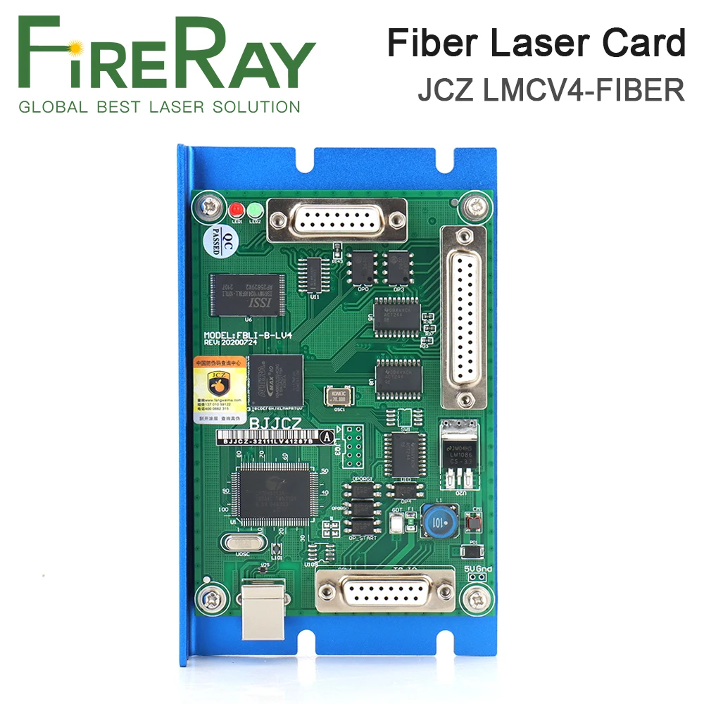 BJJCZ-tarjeta de Control de marcado láser de fibra, sistema Ezcard 32/64 para máquina de marcado de fibra IPG Raycus MAX, Original, JCZ-LMCV4-FIBER