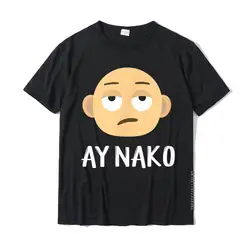 Camiseta engraçada Nako masculina, tops de algodão, camisetas de aniversário, camisa de Pinoy Pinay, ideal para aniversário