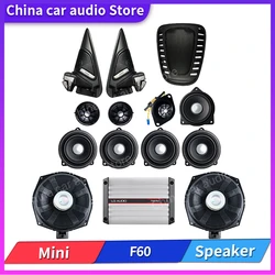 Front Door Tweeter Cover Car For BMW MINI F60 Series Speaker Loudspeaker Modification Sticker Decoration Original Upgrade Horn