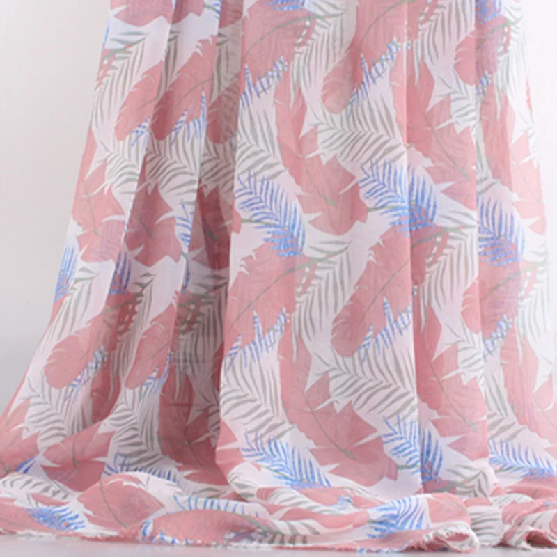 Summer Printed Chiffon Scarf Fabric Dress Scarf Hijab Ribbon Tissue DIY Tissue Many Styles