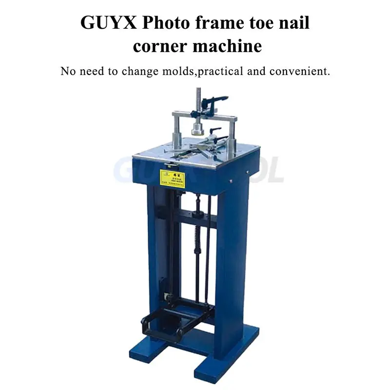 Photo frame cutting machine nail angle machine photo frame splicing machine LM2 nail angle machine desktop automatic framing equ