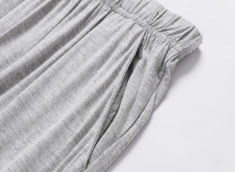 Winter Male Modal Sleeping Pants Solid Sleep Trousers Mens Pajamas Bottoms Soft Sleepwear Pyjama Homewear 2026 Spring Autumn 4XL