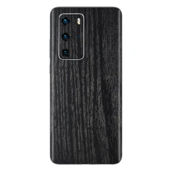 High Simulation Wood Grain Sticker Phone Back Paste Sticker For HUAWEI P40 Pro+ P30 P20 Pro Mate 30 20 Honor 30S 20i 10 9 Film