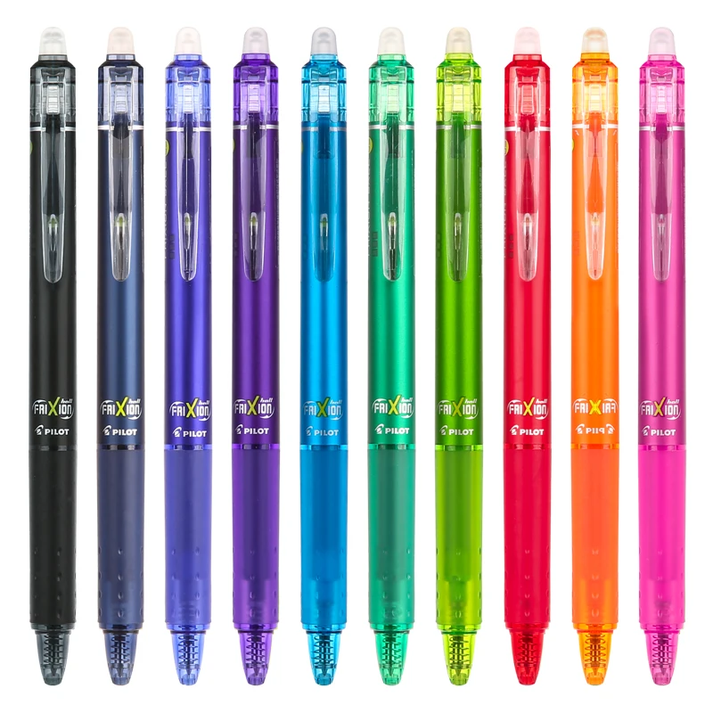 PILOT FriXion Erasable Gel Pen LFBK-23EF and Refills BLS-FR5 10 Colors 0.5mm Bullet Type Penpoint Office & School Stationery view 6