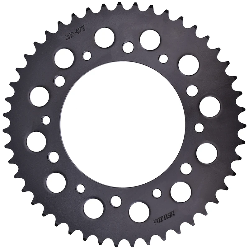 Roda dentada traseira para Honda, roda dentada para CRF150, CRF150F, CRF 150, XL250, XL250S, ME06, MD30, XL 250, XR650, XR 650, 520, 43T, 47T, 51T