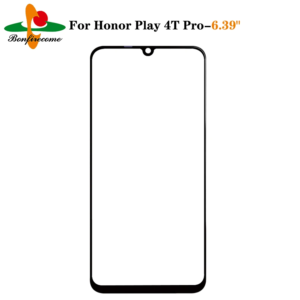 

10Pcs\lot TouchScreen For Huawei Honor Play 4T Pro AQM-AL10 Front Touch Screen Glass Outer Lens Replacement