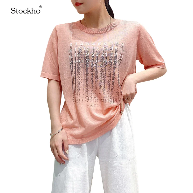 Women's Summer T-Shirt 2021 Fashion Casual Short-Sleeved Shirts Women's Short-Sleeved Round Neck Tops All-Match Bottoming Shirt