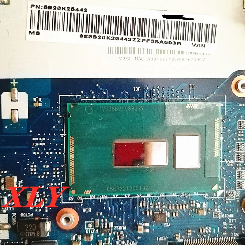 Imagem -03 - Motherboard 100 Teste para Lenovo Ideapad 10015ibd Nm-a681 Sr23y I55200u Ddr4