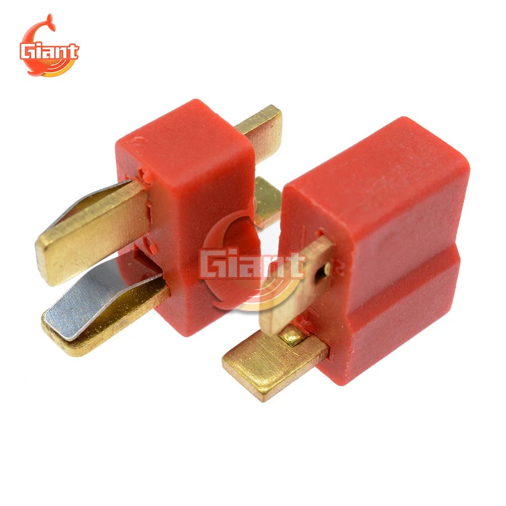 20pcs T Plug Male Female Connector ESC RC Lipo Battery Helicopter For Deans 5Pair T Type Male Female Adapter Connector