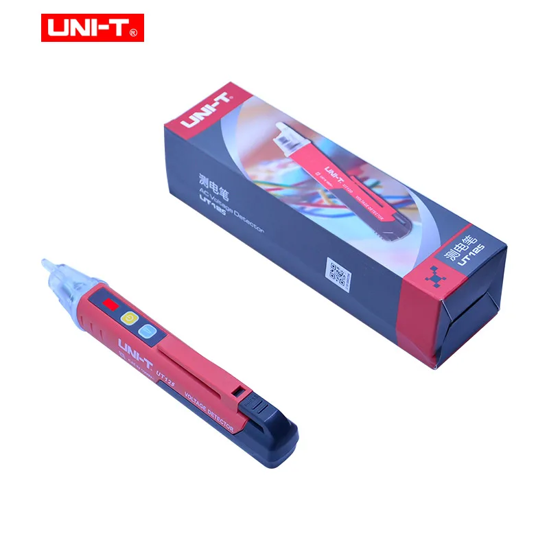 UNI-T AC Voltage Detector Meter UT12D/S/M/E 24V/90V-1000V Non-Contact Tester Pen Socket Volt Current Electric Test Pencil