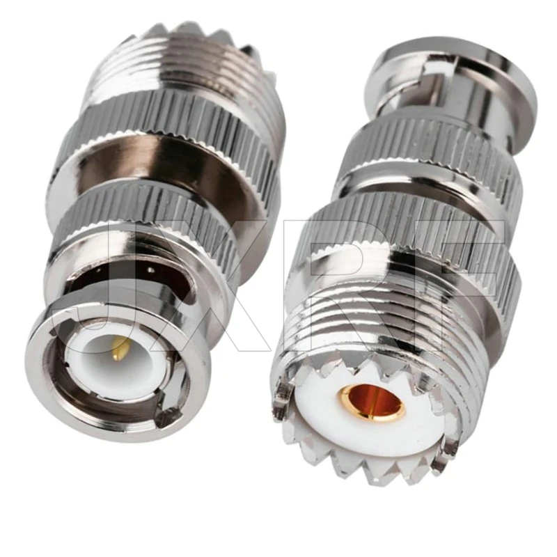 1Pcs Bnc Naar Sma SO239 Uhf N Tnc F Type Rf Connector Dual 4Mm Banana Binding Post Adapter test Kit