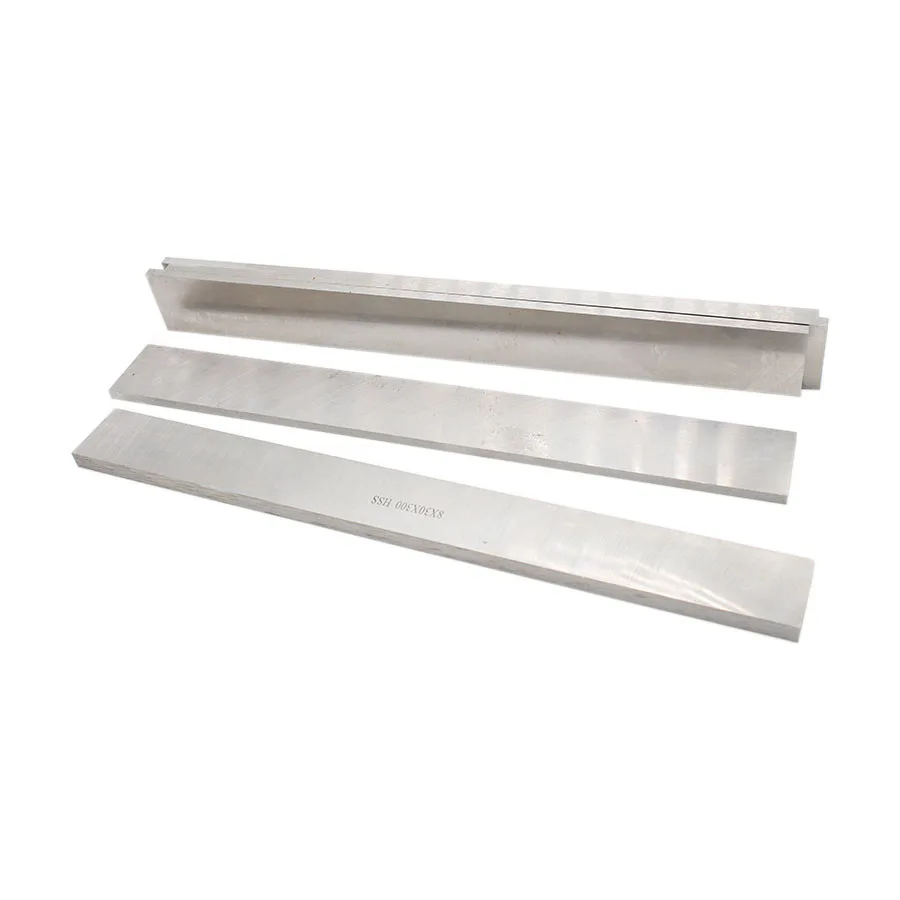 Thick 8mm White Steel Cutting Knife 300mm Long High Speed Steel Blade White Steel Flat Turning Cutter 8x20x300 HSS Carving Knife
