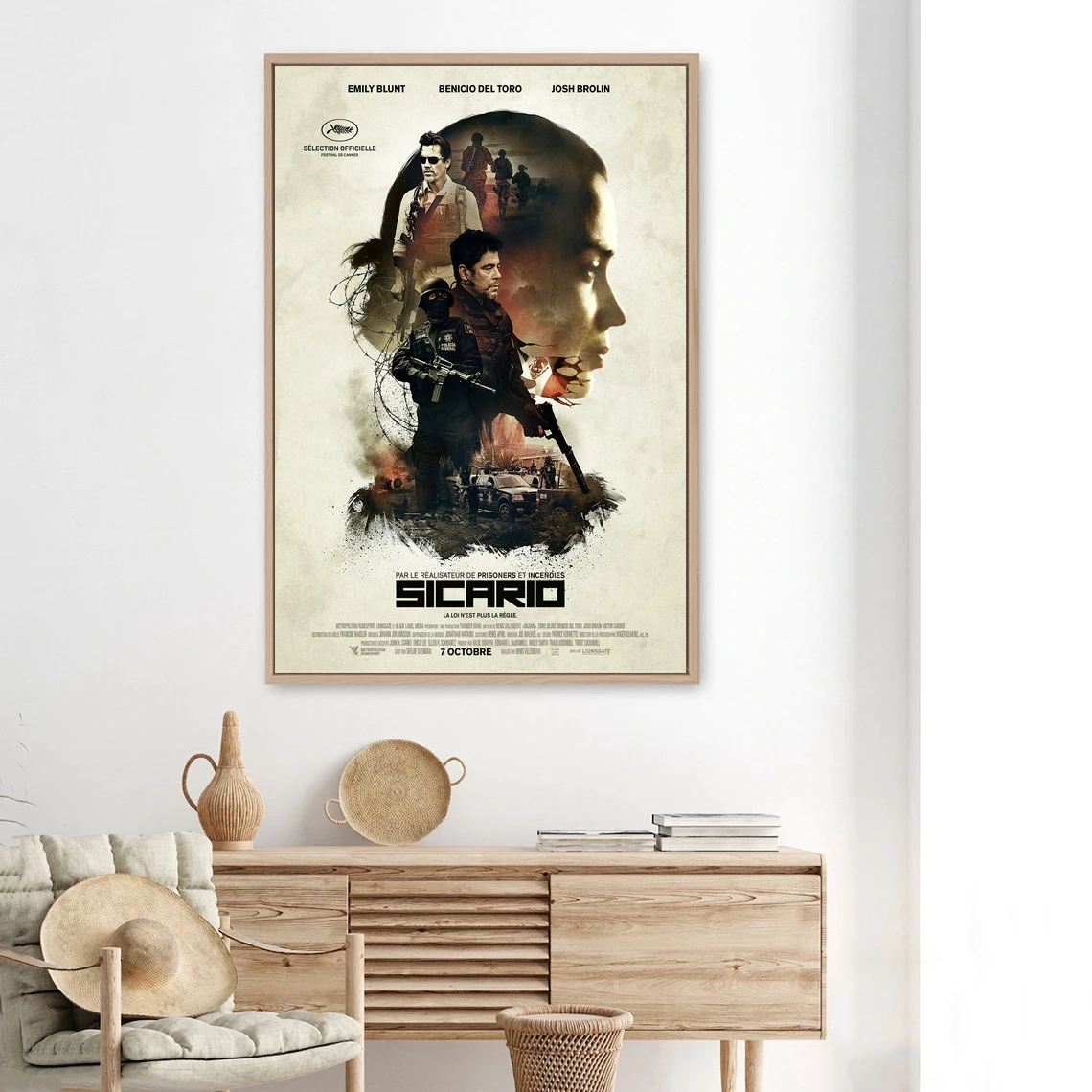 Sicario Movie Film Poster Wall Painting Home Decoration (No Frame)