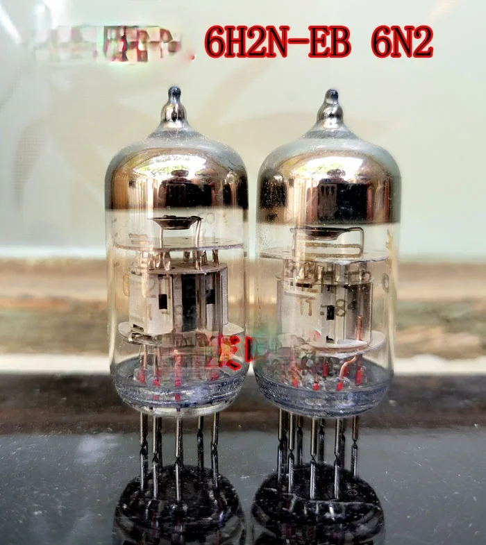 2Pcs Aviation Grade Hot Stamping Characters 6H2N-EB 6n2 Tube Replace 6N2