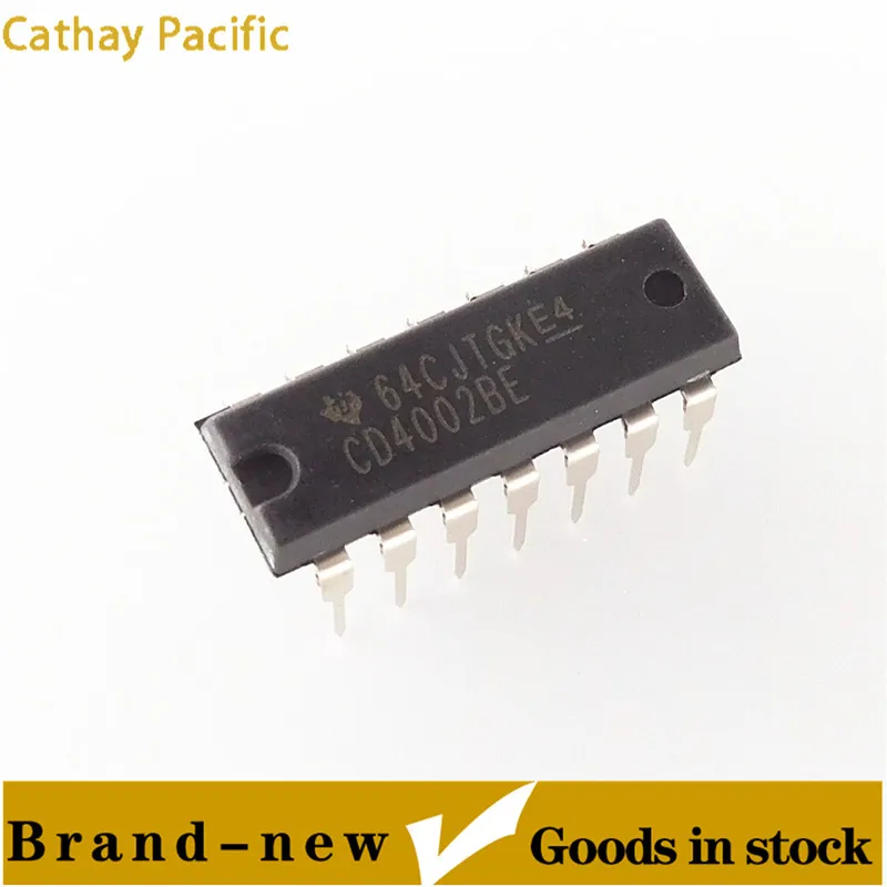 CD4002BE 4002 PDIP-14 In-Line Logic Gate Terintegrasi IC Chip Titik Asli Baru