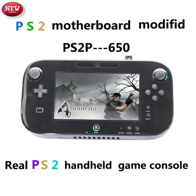 2023 latest 6.5 inch IPS handheld game console Modified by P/S2 motherboard NO Raspberry Pi No simulator video Board Game