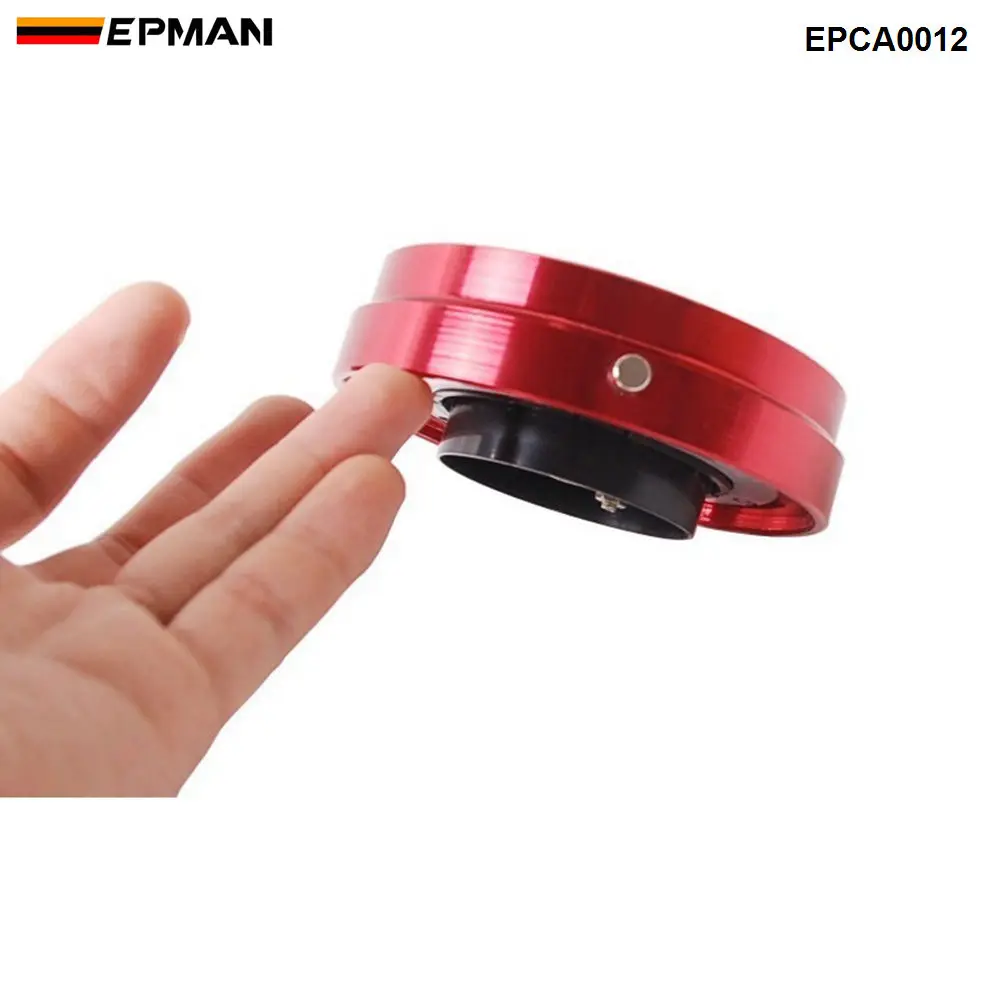 color Black Hot Selliing Thin Version Steering Wheel Quick Release (Blue,Red,Black,Golden,Silver,Purple) EPCA0012