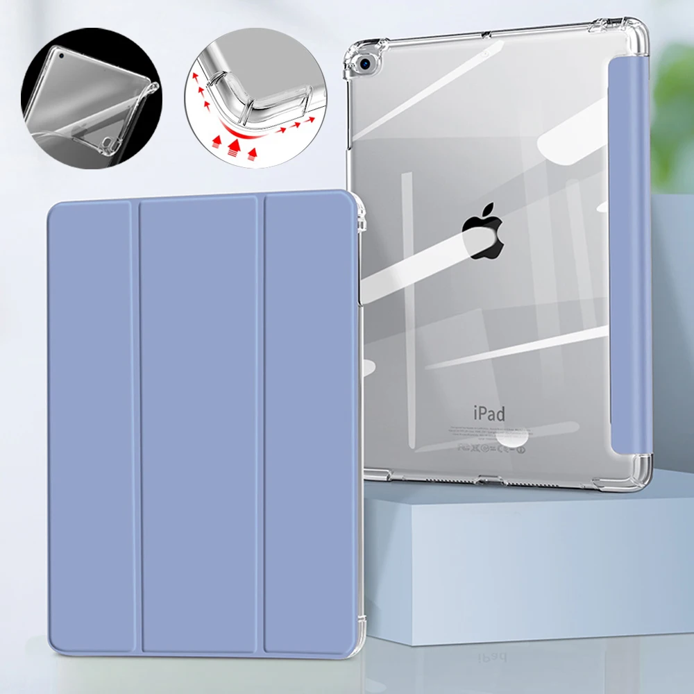 New transparent Case For iPad 2022 2020 Air 5&4 10.9” 10th 7h 8h 9th 10.2 inch 2021 Pro 11“ 10.5`9.7