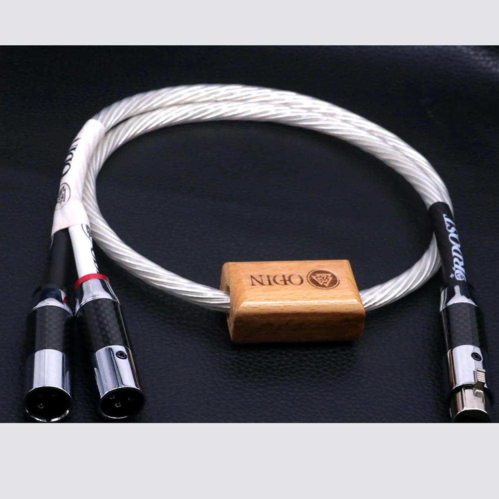 New Hi-End Odin  Reference 2 XLR Male To one XLR Female Plug splitter Audio Balanced Cable HIFI XLR Cable