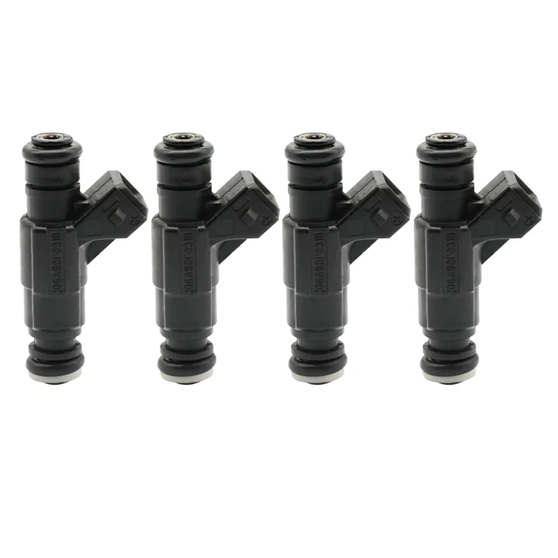 

4PCS Fuel Injector Nozzles For Audi TT Quattro Passat VW Golf Jetta Beetle 00-06 4cyl 1.8L 0280156061 06A906031BA