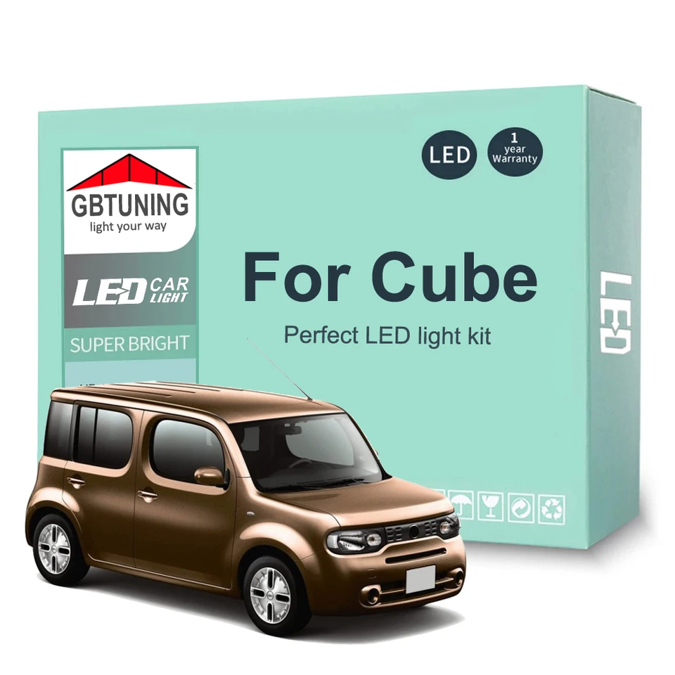 LED Interior Light Kit for Nissan Cube Z10-Z12 12V