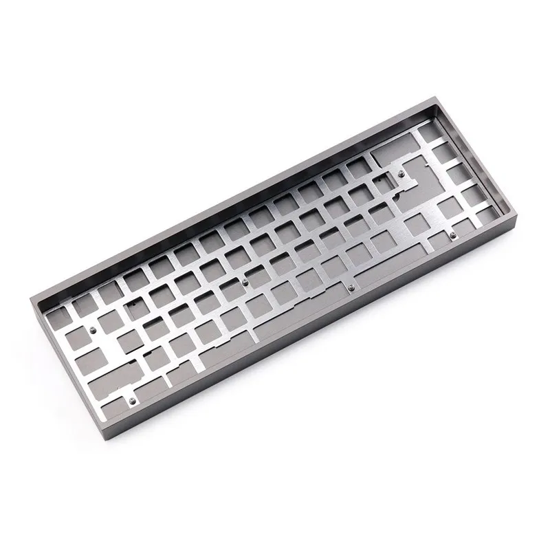 67/68 Key Mechanical Keyboard CNC Aluminum Plate 65% Layout Positioning Plate Compatible Tada68 KBD65  DZ65 RGB TOFU65