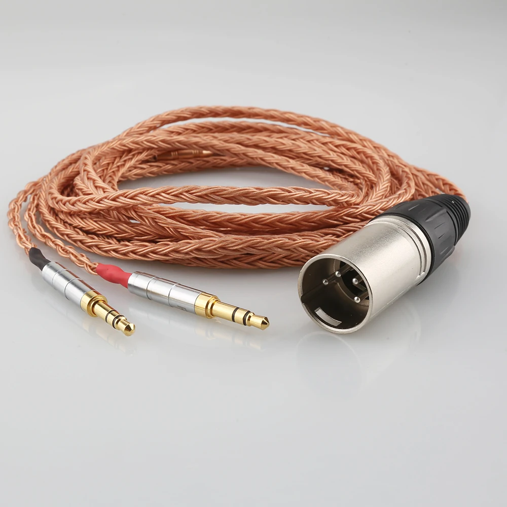 

High Quality 16cores OCC Headphone Cable For Hifiman Sundara Ananda HE1000se HE6se he400i he400se Arya