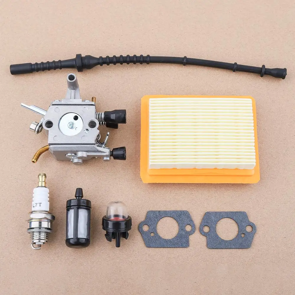 

Carburetor Air Fuel Filter Line For Stihl FS400 FS450 FS480 SP400 Zama C1Q-S34H Carb Replace 41281200651 Grass Trimmer