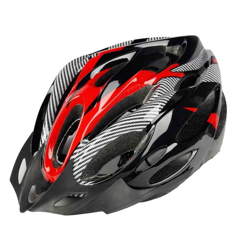 Capacete de bicicleta de montanha ajustável para homens e mulheres, chapéu de segurança, almofada macia, acessórios esportivos