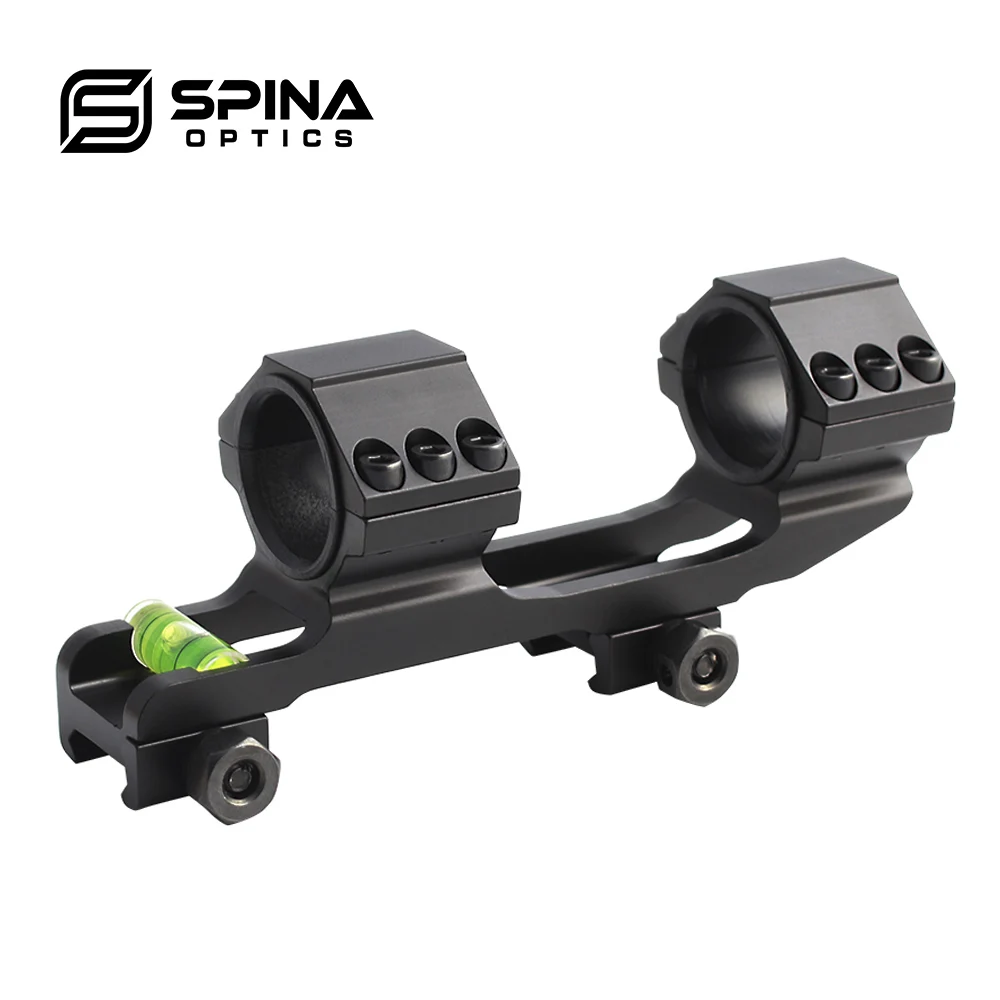 SPINA OPTICS Tactical Scope Mount 1 inch 25.4mm/30mm Dual Ring Picatiiny 20mm Rail Optics Rings For Hunting Rifle Scope