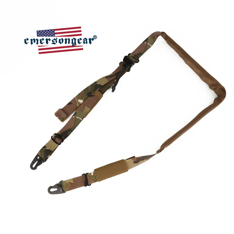 Emersongear Tactical Rifle Double Sling VATC Style Two Point Shoulder Strap Shooting Hunting Airsoft Outdoor Nylon