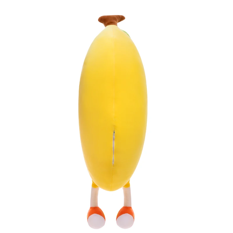 Oreiller banane en peluche 80-130CM, Fruit mignon, oreiller de canapé en peluche, cadeau d'anniversaire pour enfants