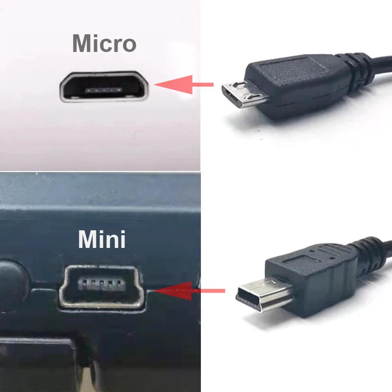 5V 3.4A Mini Micro USB Car Charger 3.5meter with 2 Ports for Car DVR Dash Camera Recorder Cellphone, Input Voltage 12V-24V