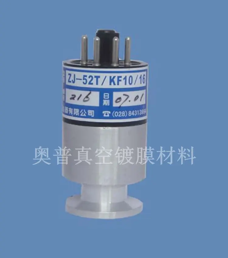 ZJ-52T/KF10/16 Flange Resistance Vacuum Gauge Tube