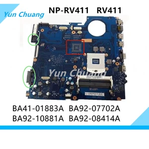 BA41-01883A BA41-01432A BA92-01881A BA92-08414A BA92-07702A لسامسونج NP-RV411 HM55 DDR3 RV411 اللوحة الأم للكمبيوتر المحمول 100٪ تعمل أفضل 6 لوحات أم سامسونج RV419 مبيعا - رقم 6