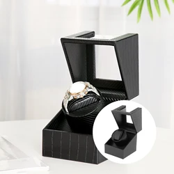 Mini Battery Powered Automatic Watch Winder Winding Box for Mechanical Watch Crocodile pattern