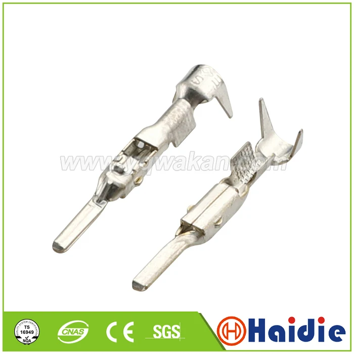 

50pcs auto wire terminal for elcetric connector, crimp loose pins loose terminals DJ611C-1.5*0.6A