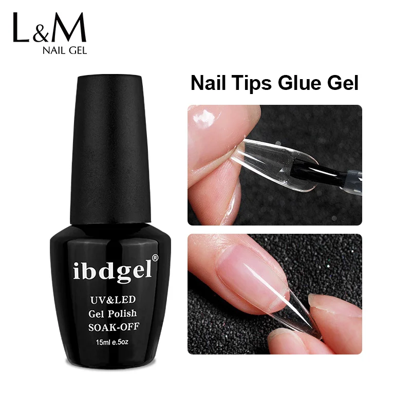 L & M 15Ml Basis En Top Coat Voor Gel Polish Semi-Permanente Vernis Rubber Top Coat Y Base Gellac Uv Led Permanente Emaille Lak