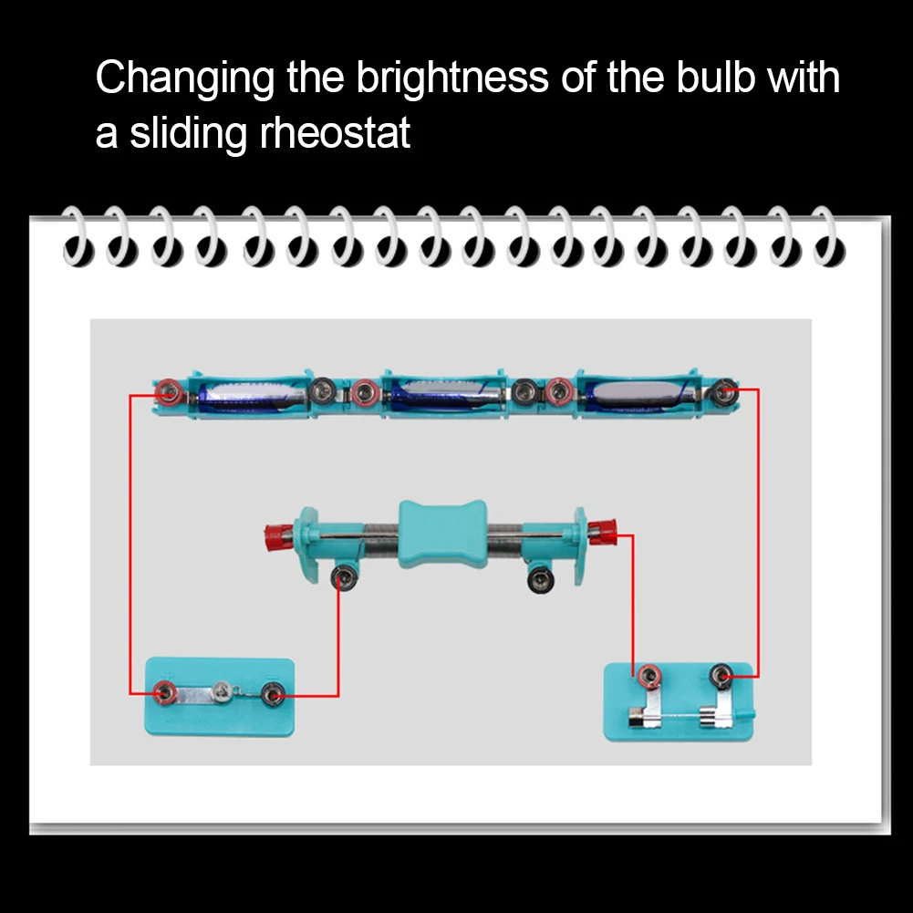 Science Experiment Physics Electricity Magnetism Physics xperiments Basic Circuit Experiment Kid Student Learning Tool физика